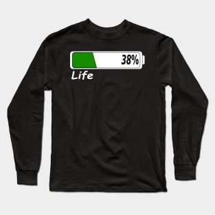 LIFE BATTERY T-SHIRT Long Sleeve T-Shirt